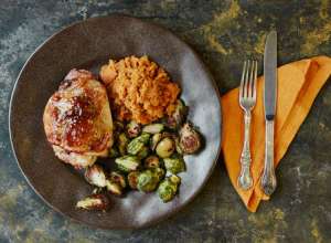 menu_small__Glazed_Turkey_Thighs_with_Sweet_Potato_Mash___Brussels_Sprouts_BEAUTY